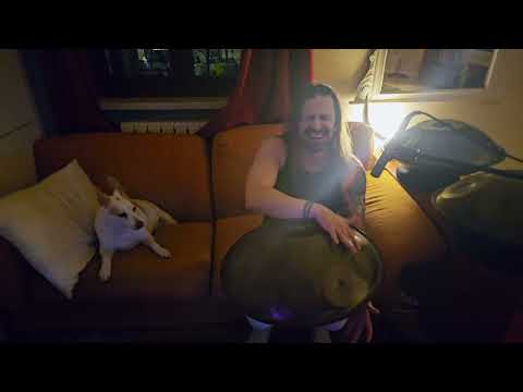 The Light is Immersed in the Dark (432Hz) | Handpan Meditation | Hansang ♬