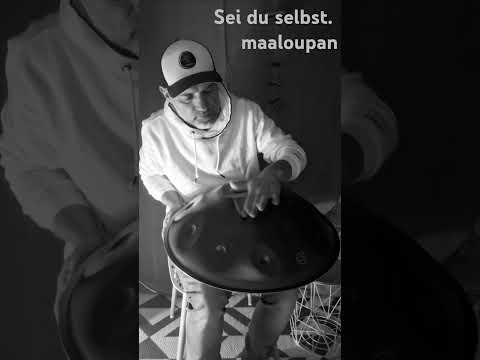 atmen, fühlen, wachsen....  üben auf der E Amara 20 handpan von deepan.at  #handpan #drum