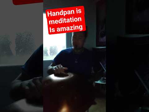playing handpan in a meditation #handpan #spiritualhealing #spiritual #rootsmusic