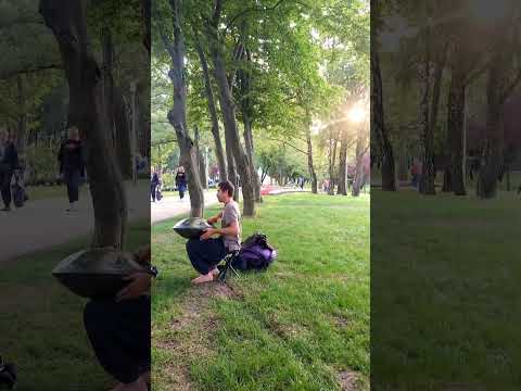 Sunset Handpan Music | Blessing | Busking | Ivan Judas