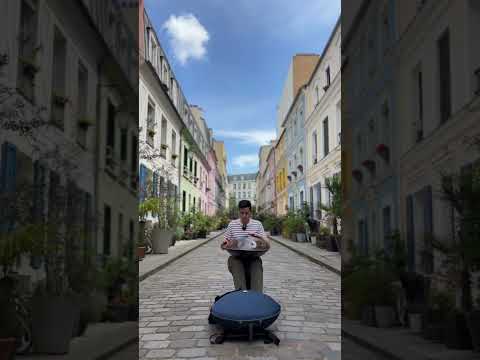 Handpan F# Pygmy 18 - Rue Crémieux- Paris - France