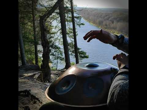 Магический Handpan by IMAGO [модель СТАНДАРТ - строй Klezmara (C)GCDbEFGAbC] Ханг/Хэндпан на заказ