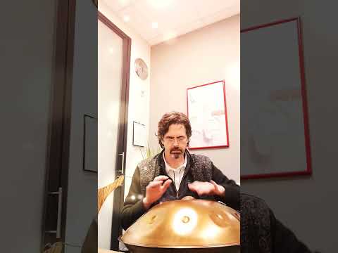 Rare stainless #handpan #music from #anthonymeister #bluehandpan