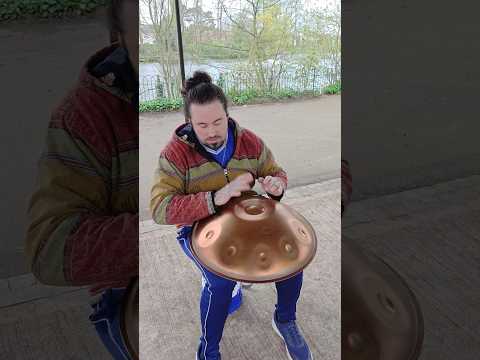 relaxing at the water bring so much peace #handpan #viral #handpanlove #handpanmusic #drums
