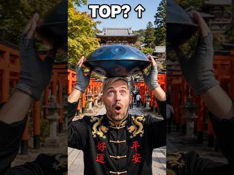 TOP or BOTTOM? Playing Handpan on My HEAD at Temple of Heaven, Beijing!