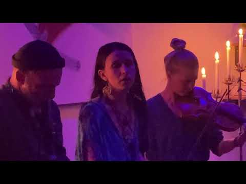 "She Rises" Excerpt from RE:BIRTH at Orcas Winery May 4th, 2023 | Handpan, Flute, Violin, Didgeridoo
