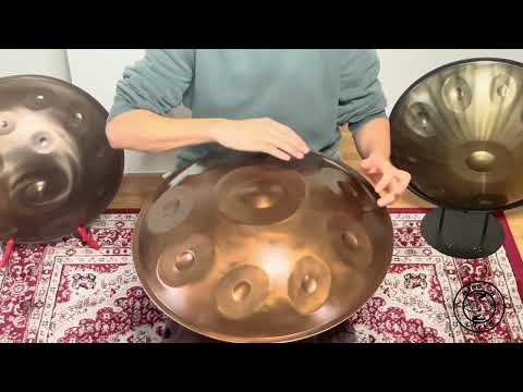 Lumar D Kurd 9 | Titan Steel | 440Hz | Scale: D/ A Bb C D E F G A