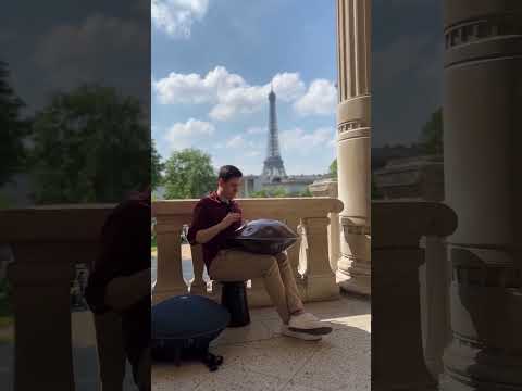 Handpan F# Pygmy 18 - Eiffel Tower - Paris - France