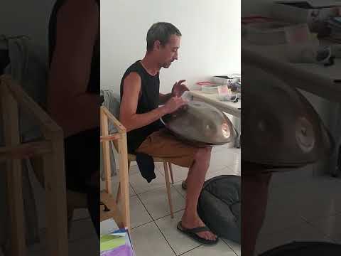 Handpan Week 84 - E Amara 20 stainless steel - Chez Nico