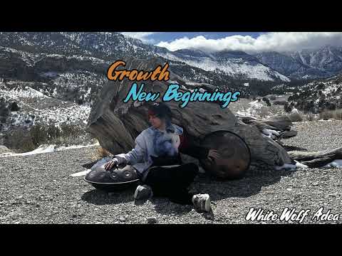New Beginnings - White Wolf Adea [Handpan Meditation (D Kurd 10)]