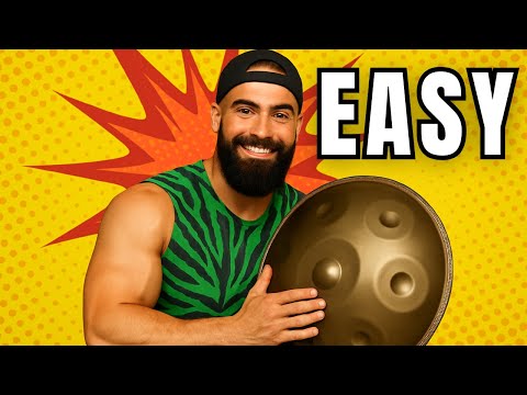 Easy Handpan Tutorial for Beginners | Play This First!
