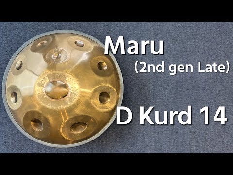 【ハンドパン販売】Maru (2nd gen Late) / D Kurd 14 試奏1