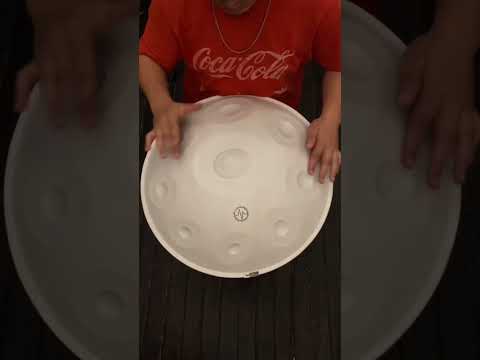 BeatRise - C# Pygmy 9+8 - White - by OC #shorts #short #handpan #handpandrum #handpanshop