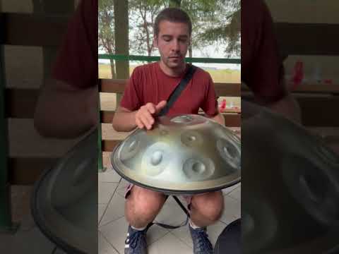 D kurd 17 notes ember steel handpan | Shaktipan