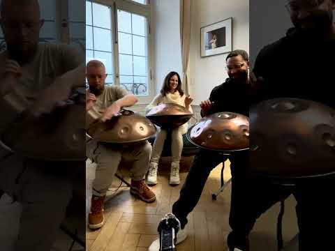 Handpan Vibes | Jamming with friends 🥰✨