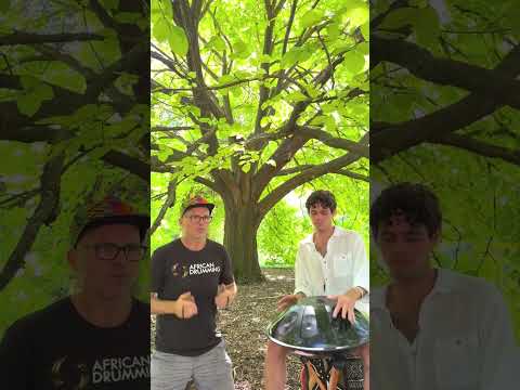 Handpan & Aslatua Jam -  Calming Percussion Under the Trees | Soothing Handpan Music