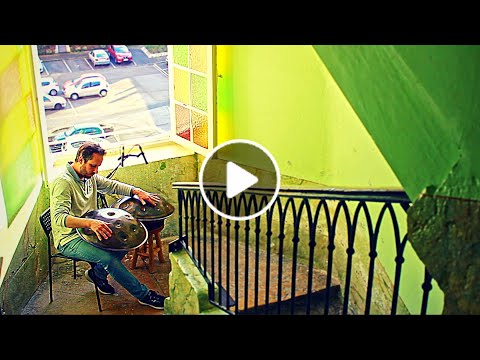 Live Stream Handpan Music 2020-04-23 Romanian Hijaz and Harmonic Min | Jean-Matthieu B. #StayAtHome
