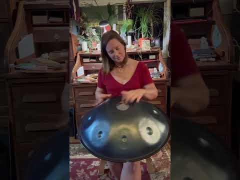 Bright uplifting Handpan music. Day two of décolletage week.