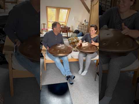 This was FUN😄🎶Handpan Jam on a D-Kurd by @maginstruments  #handpanmusic #handpan #handpans