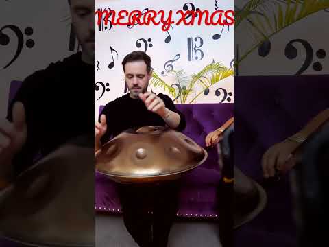MERRY XMAS | from handpanmoves 🧡 | handpan and viola feat. @TamilaViola