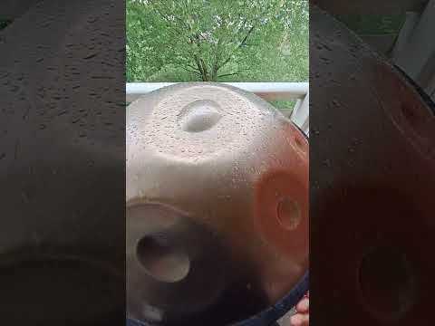 Handpan magic, a rainy balkony session, 23.05.2025