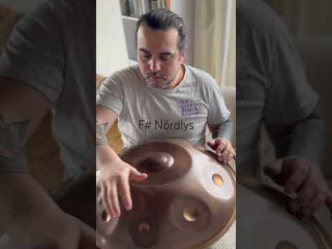 F# Nördlys sounds like the Northern Lights ✨ #handpan #handpanmusic #handpanlover