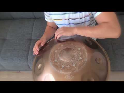 Relaxing deep sound handpan f2 low pygmy