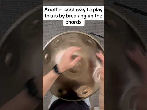 Use this 8vs5 pattern on your handpan! #handpan #percussion #handpanmusic #tutorial #musictutorial