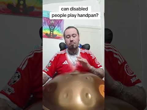 can disabled people play handpan?#handpan #disabled #music