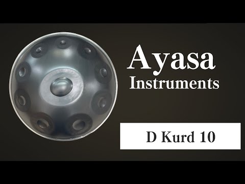 【レンタルハンドパン】Ayasa Instruments / D Kurd 10 (試奏1) [管理番号122]