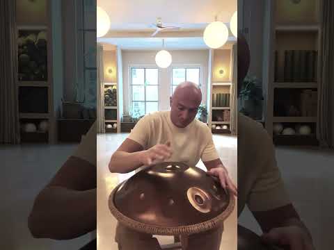 Relaxing handpan music 🪷 #handpan
