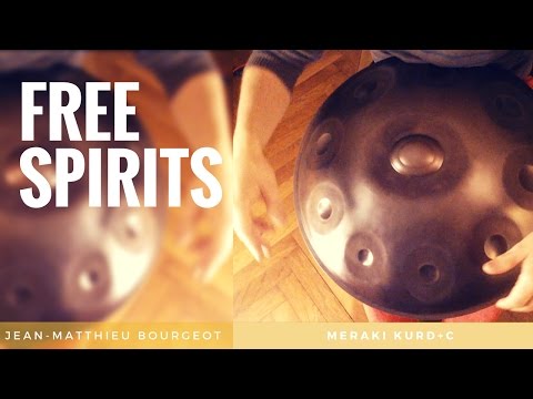 Free Spirits - Jean-Matthieu Bourgeot - Meraki Kurd+C Kurd9 - Handpan no PANArt Hang (HD)