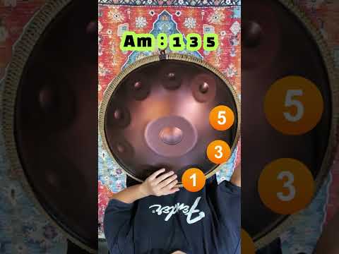 Học hợp âm Handpan #hangdrum #lesson #chords