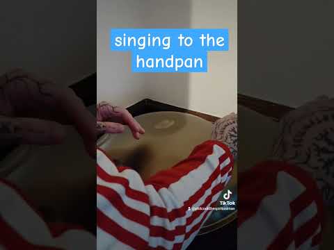 singing to the handpan#sing #viral #happy #music #fyp #fypシ #musician #handpanmusic