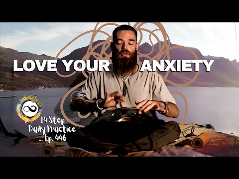 Soothing Meditation to Dissolve Anxiety | Breathwork & Handpan from 14 Step  | Ep. 446