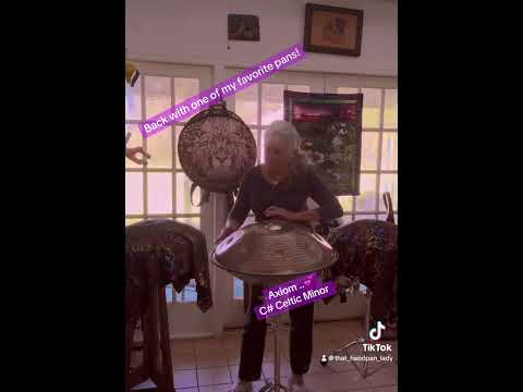 🛸🎶 💕 Love love love @AxiomHandpans 💕🎶🛸   C# Celtic Minor ….a #1 pan for sure! 💕 🎶🛸