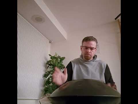 Handpan D-Kurd 9+1 (Panormus) Gehirnjogging am Morgen 🤣