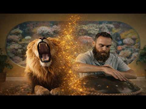 From Roar to Calmness🦁🎵 | Relaxing Handpan Music 432hz | Planet Ding