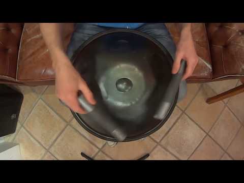 Handpan , gamme Pygmy, 6 notes, écoute au casque.