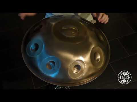 Handromeda Handpan B2 Kurd 9 | Edelstahl | 432Hz | B/ F# G A B C# D E F#