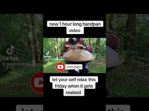 new meditation/ relaxing video coming Friday on YouTube #handpan #handpanmusic #meditation #handpan