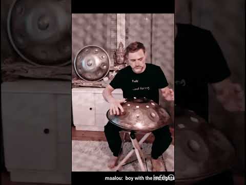 handpan. "boy with the red thights."  d  kurd.  @handpansoul @ handpanfreundedeutschland
