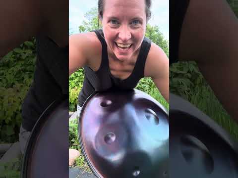 Busking Handpan music. Uncut. Unedited.