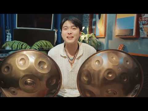 Trống Handpan D Kurd 14 notes | Cao Cấp Embersteel | Review & Demo sounds by Chí Hùng