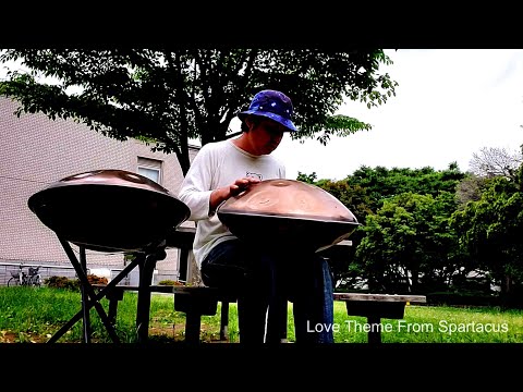 Love Theme From Spartacus with handpan #handpan #ハンドパン #nujabes #YusefLateef