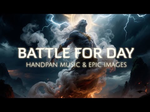 Battle for Day | Handpan Music Journey with Epic Images