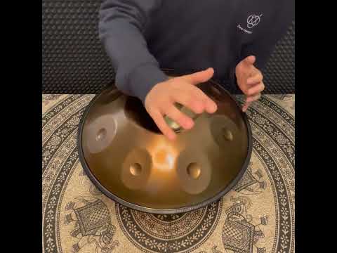Mini - Travel Handpan D Celtic 8 notes 432hz