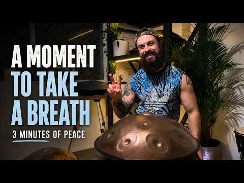 Relaxing Handpan Music | 3 Minutes of Peace