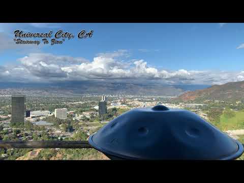 Dii: Relax and Enjoy! Handpan Music Overlooking Universal Studios and Universal City