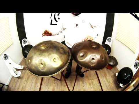 Meraki Small size - F Pigmy (F) Bb C  Db F Ab Bb C Db -Handpan HcT Review